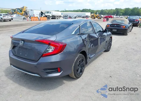 2021 Honda Civic Lx из США, поврежденный, VIN 2HGFC2F61MH525905